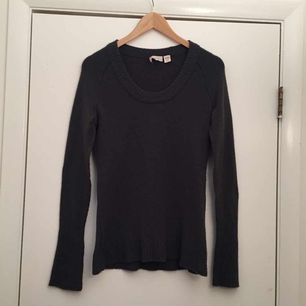 Inhabit Cashmere Sweater Grey Medium